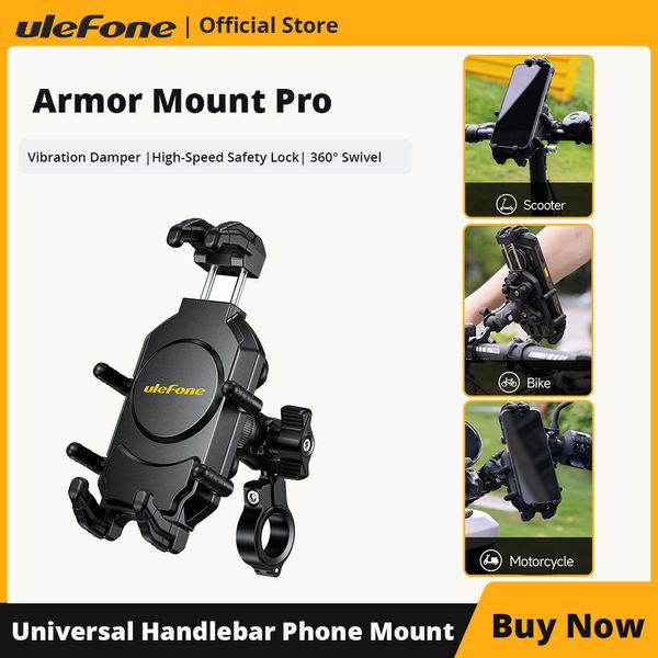 Supports de téléphone portable Ulefone support de téléphone universel pour guidon Armor Mount Pro pour tous les téléphones Ulefne 230826