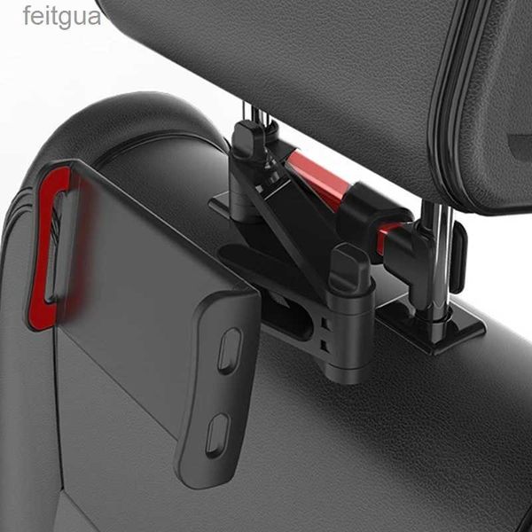 Supports de téléphone portable Support universel de montage d'appui-tête de siège arrière de voiture pour iPad Air 4-11 pouces 360 Rotation Mini tablette PC support de support de téléphone de voiture automatique YQ240130