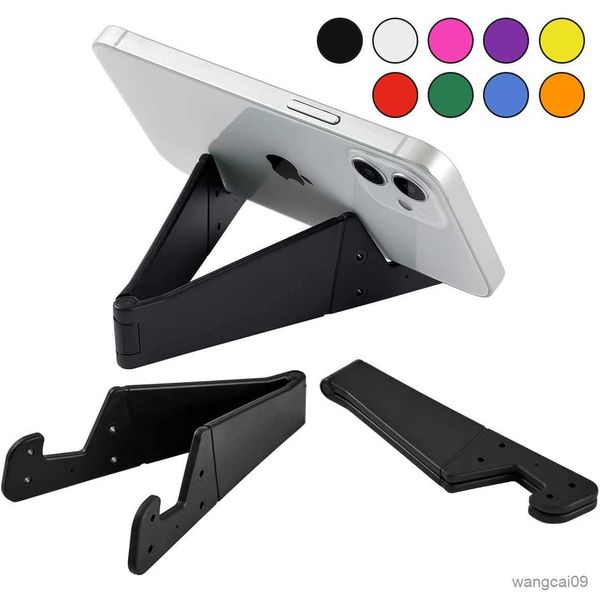 Soportes de montaje para teléfono celular Soporte de teléfono móvil plegable portátil colorido de tamaño de bolsillo universal para teléfonos móviles Kindles R230605