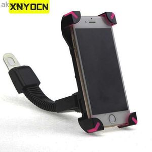 Supports téléphone portable Xnyocn Support de téléphone pour Moto Support Moto rétroviseur support montage Scooter sac étanche accessoires pour téléphones mobiles YQ240110