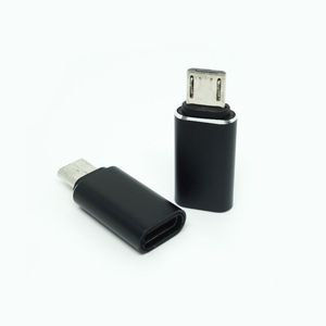 Adaptateur de téléphone portable OTG type-c USB C vers Micro câble alliage mâle Type femelle connecteur de convertisseur pour tablette