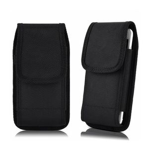 Pochette pour téléphone portable Pochettes en nylon avec clip de ceinture Compatible avec iPhone 14 12 11 13 XR X 6 7 8 Plus Samsung Galaxy S20 S21 FE S10 S9 Large