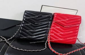 Pochettes de téléphone portable Sac Luxurys Designer Universal Wallet Card Cases Femmes Téléphone Bandbody Cuir Mode Carré avec chaîne haute E9973542
