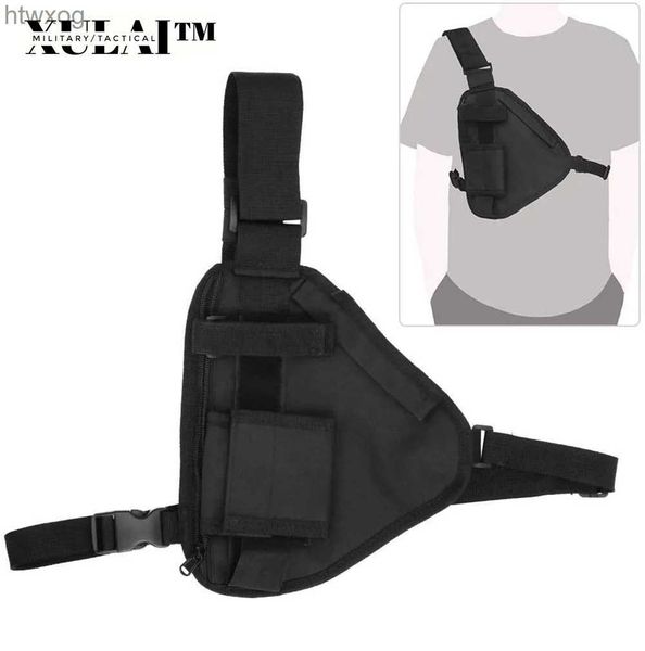 Pochettes pour téléphone portable, sac de rangement pratique pour Interphone, sac de poitrine pour téléphone portable, sacs pour talkie-walkie YQ240131