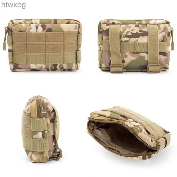 Bolsas para teléfonos celulares Bolsa de herramientas Molle EDC militar Paquete de cintura táctica Bolsa de primeros auxilios médicos Soporte para teléfono Accesorios de caza para acampar al aire libre Bolsas YQ240131