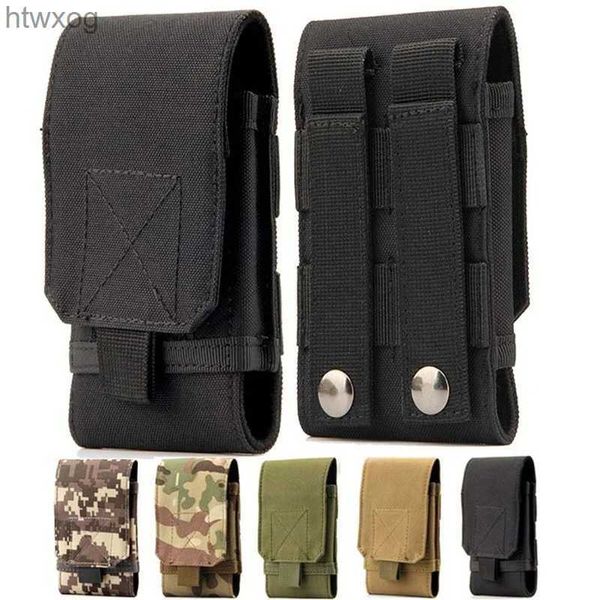 Bolsas de teléfono celular Bolsa de teléfono universal Funda Bolsa de cintura Ejército Táctico Cinturón militar para Nokia LG Funda YQ240131