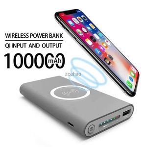Mobiele telefoon Power Banks 100.000 mAh Gratis verzending Draadloze Power Bank Snel opladen Draagbare LED-display Externe batterij voor HTC PowerBank