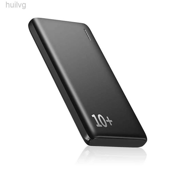 Bancos de energía de teléfono celular 10000mAh Power Bank ultra delgado Cargador portátil para iPhone 13 Samsung Huawei Batería externa 10000 mAh PowerBank 2443