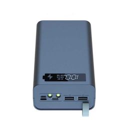 Banks d'alimentation du téléphone portable 12x18650 Boîte de batterie rechargeable Souderie Box de rangement de batterie gratuit Boîte d'alimentation bricolage T12 avec Light 18650 Battery Box 240424