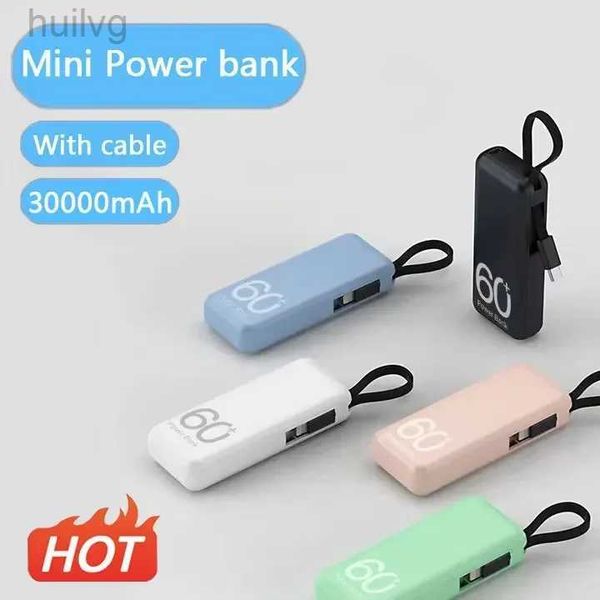 Banks d'alimentation du téléphone portable 30000mAh Mini Banque d'alimentation Power Phone cellule Fast Charging External Batter