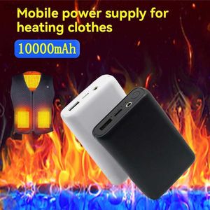 Banques d'alimentation pour téléphone portable 5000mah bloc d'alimentation portable batterie externe chargeur USB charge rapide gilet de chauffage veste chaussette gant dispositifC24320