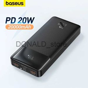 Powerbanks voor mobiele telefoons Baseus Power Bank 20000 mAh Oplader voor mobiele telefoon 30000 mAh Draagbare externe batterij Powerbank Snel opladen voor iPhone 14 Xiaomi J231220