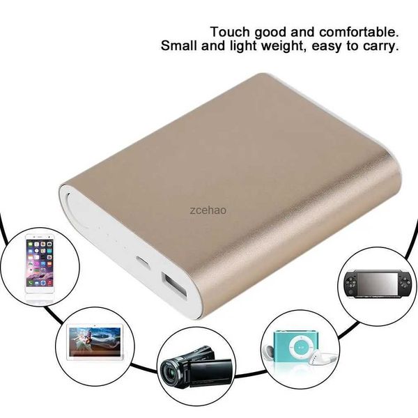 Banques d'alimentation pour téléphone portable Banque d'alimentation bricolage 4*18650 boîtier de batterie Kit universel USB chargeur de batterie de secours externe Powerbank pour tous les téléphones portables