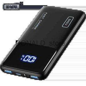 Powerbanks voor mobiele telefoons INIU Power Bank 10500 mAh Snel opladen Draagbare oplader met telefoonhouder Externe batterij voor iPhone 13 12 Xiaomi Samsung J231220