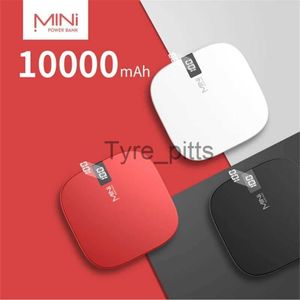 Banques d'alimentation pour téléphone portable Mini Power Bank 10000mAh Chargeur portable Batterie externe Powerbank 10000 pour iPhone 13 12 Huawei Samsung Xiaomi Poverbank x0809