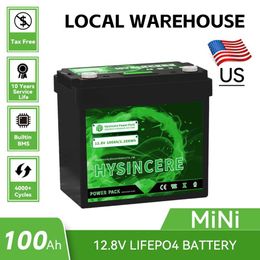 Mobiele telefoon Power Banks NIEUW 12V 100AH LIFEPO4-batterij met ingebouwde BMS voor zonne-RV Forklift Huishoudelijke energieopslagbatterij 240424