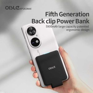 Mobiele telefoon powerbanks OISLE 18W USB TYPE C Externe batterij Snelle oplader Draagbare powerbank voor Red Mi Xiaomi 12/HUAWEI P50 Mate 40 X5 Mini PowerBank L230731