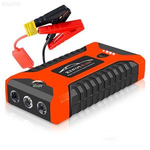 Teléfono celular Bancos de energía Banco de energía 20000mAh 12V Arrancador de automóvil Cargador portátil Banco de energía para teléfonos Tableta Auto Jumper Motor Batería Coche Emergencia L230728