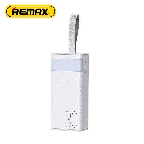 Banques d'alimentation pour téléphone portable Banque d'alimentation extérieure Remax 30000Mah Rpp320 grande capacité Pd20W Qc225W lampe de poche LED forte 2022 CeFccRohs Portable Powerbank J230217