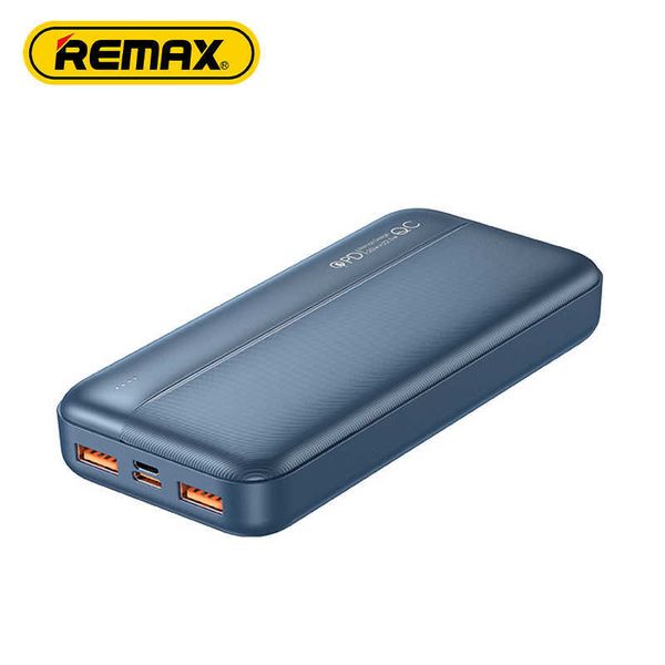 Banques d'alimentation pour téléphone portable Remax RPP213 MultiProtection PD20W QC225W DualTerminal FastCharge 225W QuickCharge 20000 Mah Power Bank J230217