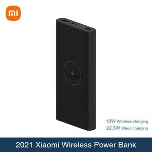 Mobiele telefoon Power Banks Draadloze Power Bank 10000 mAh WPB15PDZM USB C Mi Powerbank 10000 Qi Snelle oplader Draagbaar opladen Reserve Powerbank