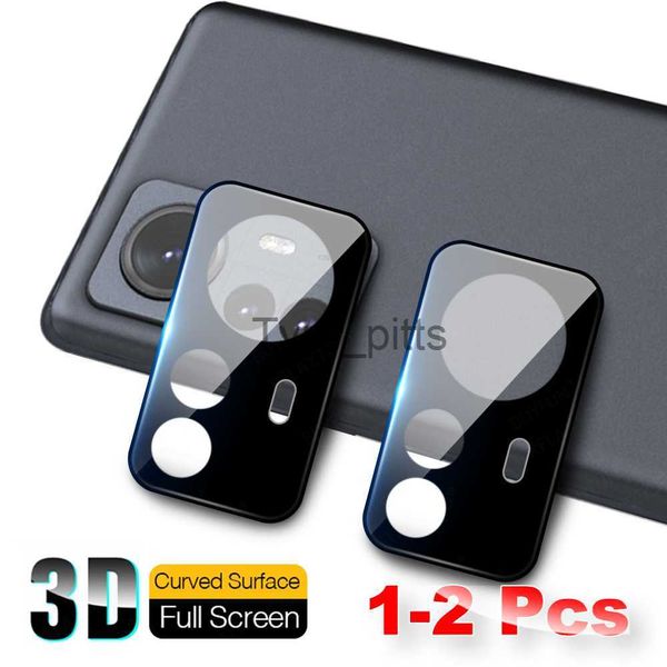Protectores de teléfonos celulares 1-2pcs Lente 3D Protector de pantalla completa XIAOMI 12T 12 12S Pro 12x Cámara de cubierta posterior Vidrio templado para Xiomi Mi 12SPro 12Pro 5G X0803