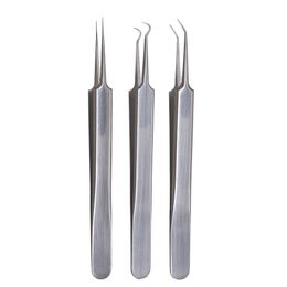 Reparatiehulpmiddelen voor mobiele telefoons Puistjes Blackhead Clip Tweezers Beauty Salon Speciaal schrapen Sluiten Artefact Acne Naaldgereedschap Groothandel