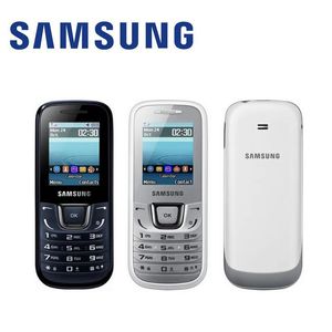 Mobiele telefoon Samsung E1282 Bluetooth GSM 2G Dual SIM 1,8 inch scherm met doos