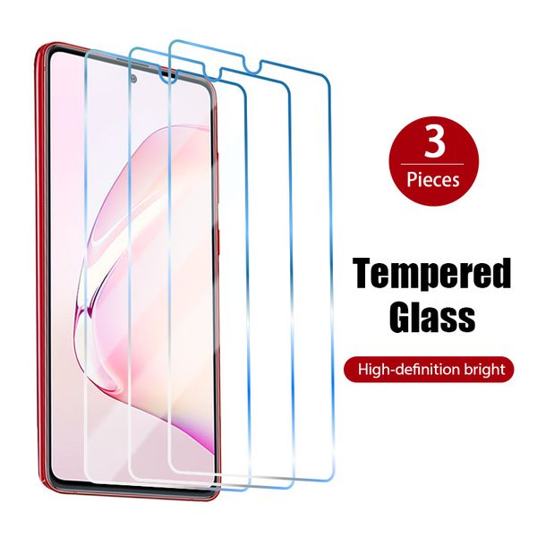 Protectores de Pantalla para Celulares 3 Piezas! Película de vidrio para Galaxy A50 A70 A50S A70S A40S A30S A20S A10S Protectores de pantalla para Samsung A51