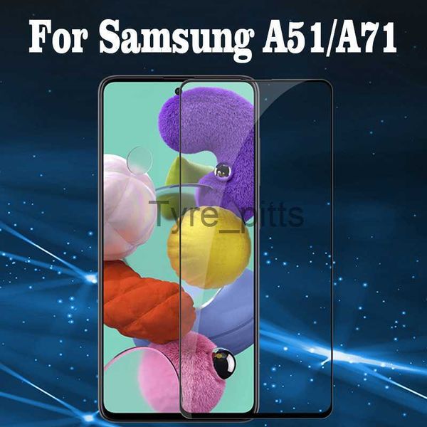 Protectores de pantalla para teléfonos móviles Vidrio templado 3D para Samsung Galaxy A51 SM-A515F Cubierta completa 9H Película protectora Protector de pantalla A31 A71 SM-A7160 A30 A50 A70 x0803