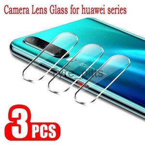Protecteurs d'écran de téléphone portable 3pcs caméra en verre trempé pour Huawei P30 P40 P20 Pro Lite Honor 30 30s 20 20i Film de protection d'objectif pour Huawei mate 20 X 30 lite x0803