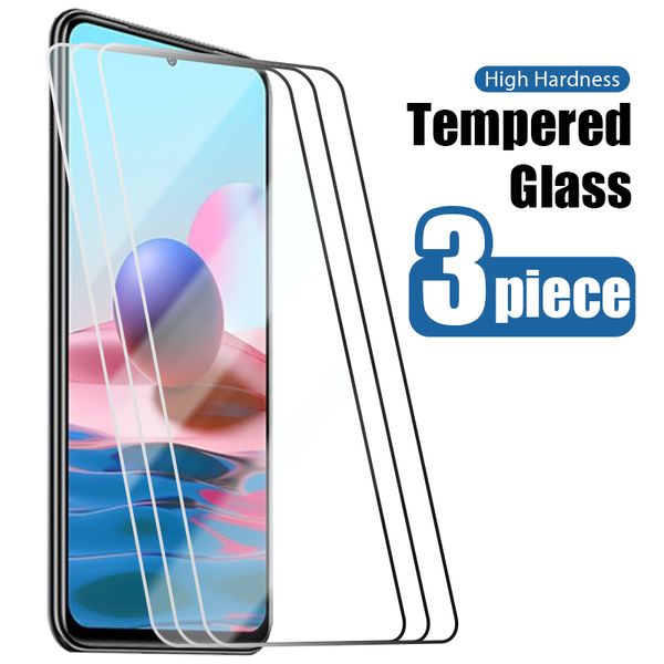 Protecteurs d'écran de téléphone portable 3 pièces verre de Protection pour Redmi Note 7 8 9S 9 Pro Film de verre de sécurité protecteur d'écran pour Xiaomi Redmi