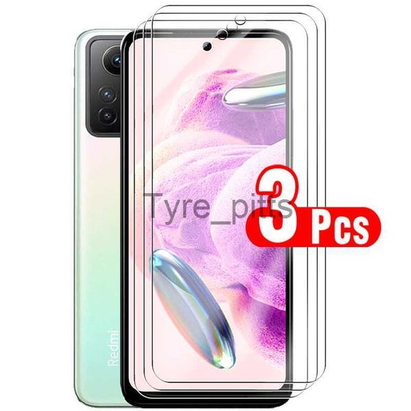 Protectores de pantalla para teléfonos móviles 3PCS vidrio protector para Xiaomi Redmi Note 12S Redmy Note12 12 S Note12S protectores de pantalla de gafas templadas armadura película de seguridad x0803