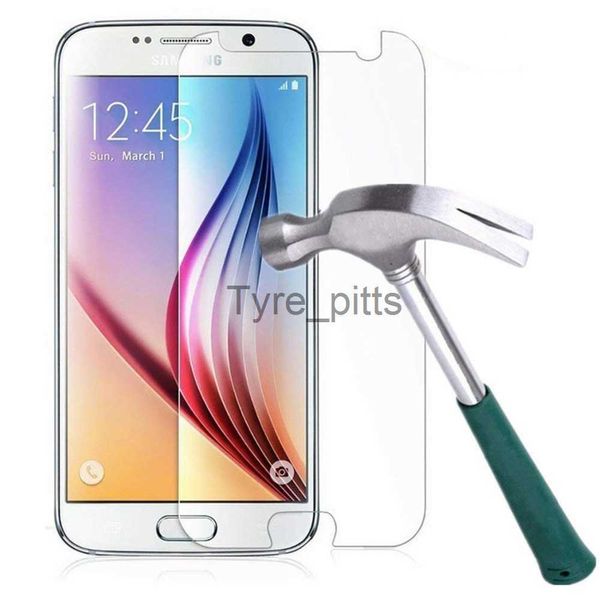 Protectores de pantalla de teléfono celular 9H 2.5D Glass para SAMSUNG Galaxy S3 S4 S5 S6 S7 Protector de pantalla de vidrio templado para SAMSUNG S3 S4 S5 Mini película protectora Glass x0803