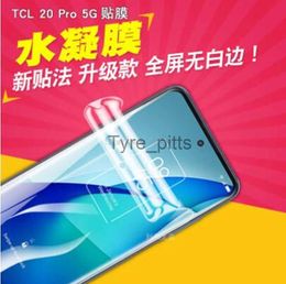 Protectores de pantalla para teléfonos móviles para TCL 20 Pro 5G TCL20 20Pro TCL20Pro Protector de pantalla de película de hidrogel hidráulico (NO vidrio templado) x0803