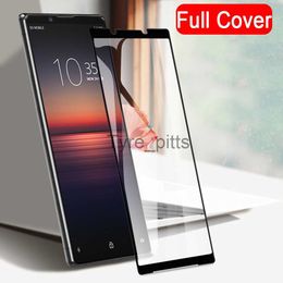 Schermbeschermers voor mobiele telefoons Volledig beschermend glas voor Sony Xperia 10 III Screenprotector op Xperia10 Xperia 1 V 5 II 10 IV Xperia1 Xperia5 9H gehard film x0803