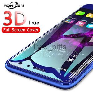 Protectores de pantalla para teléfonos móviles RONICAN 3D Cubierta completa Vidrio templado en Huawei P20 Pro P10 Lite Plus Película protectora de pantalla para Honor 10 V10 Honor 9 8 Lite Glass x0803