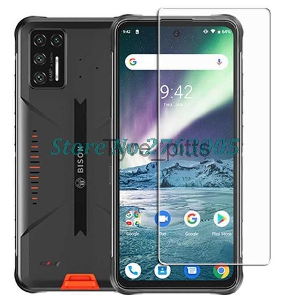 Protecteurs d'écran de téléphone portable en verre trempé pour UMIDIGI Bison GT 6.67 