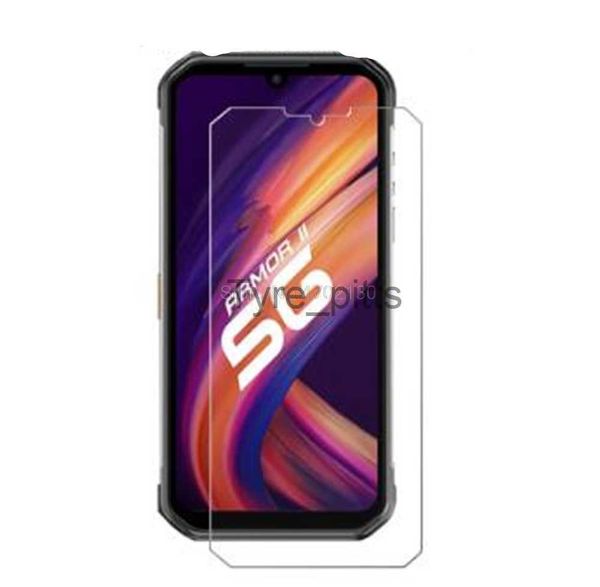 Protectores de pantalla del teléfono celular vidrio templado para armadura Ulefone 11 5G Protector de pantalla a prueba de explosión de película para la armadura Ulefone 11t 5G Phone Glass X0803