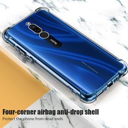 Protecteur d'écran de téléphone portable, coque en Silicone Ultra fine pour Xiaomi Redmi Note 9 8 7 Pro 9S 9 Pro Max K20 K30 Pro