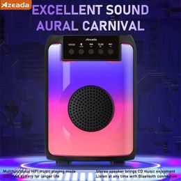 Mobiele telefoonluidsprekers AZEADA Multifunctionele Bluetooth-luidspreker voor buiten Square Dancing Draadloos Handig Karaoke Zingen PDS101 231018