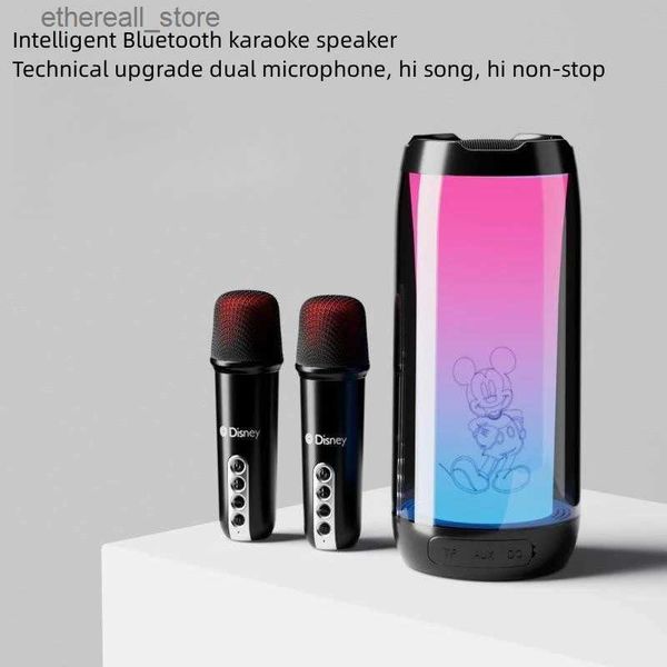 Haut-parleurs de téléphone portable Caixa de som double microphone sans fil Bluetooth haut-parleur centre de musique en plein air portable subwoofer ordinateur système de son Bluetooth Q231117