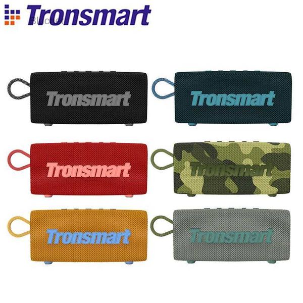 Altavoces para teléfonos móviles Relojes de mesa de escritorio Tronsmart Trip Altavoz Bluetooth 5.3 Altavoz portátil de doble controlador con IPX7 estéreo inalámbrico verdadero impermeable para exteriores L2403