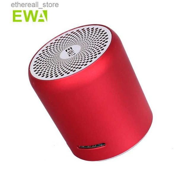 Altavoces para teléfonos móviles EWA Mini altavoz Bluetooth A107s Los altavoces TWS mejoran los graves impactantes Boombox Potente sonido HD y 8 horas de tiempo de reproducción Cuerpo de metal Q231021