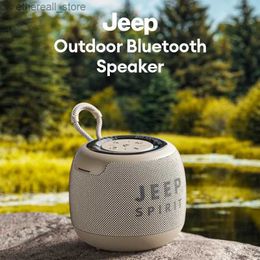 Mobiele telefoonluidsprekers Jeep JPS SC001 Bluetooth 5.1-luidspreker Buiten draagbare subwoofer RGB-lichtluidspreker Stereogeluid Audiospeler 1500 mAh Nieuw Q231117