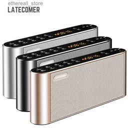 Altavoces para teléfonos móviles Latecomer Q8 Nuevo Altavoz Bluetooth Altavoces inalámbricos portátiles duales de alta definición con micrófono TF FM Radio Altavoces Caja de sonido Q231021