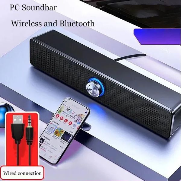 Haut-parleurs de téléphone portable Nouvelle barre de son cinéma Surround son 5.3 haut-parleur Bluetooth double haut-parleur ordinateur de bureau haut-parleur Esports caisson de basses 231206