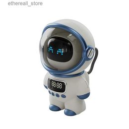 Luidsprekers voor mobiele telefoons Draagbare stereo Ai Interactieve audio Smart Astronaut Bluetooth-compatibele luidspreker Mini-klankkast met wekker Creatief cadeau Q231117