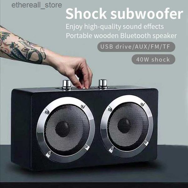 Altavoces para teléfonos móviles Potentes altavoces Bluetooth portátiles Karaoke en casa Danza al aire libre TWS Super subwoofer IPX7 Caja de sonido de graves pesados a prueba de agua Audio Q231117