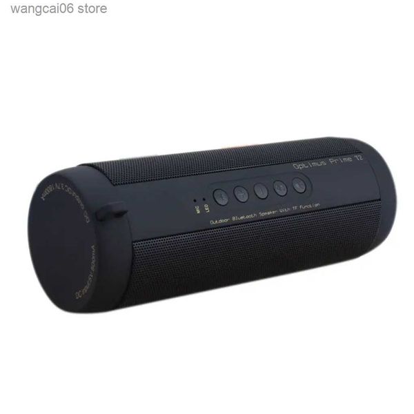Haut-parleurs de téléphone portable T2 extérieur étanche Super Bass Bluetooth haut-parleur Mini colonne sans fil portable haut-parleurs de téléphone intelligent T231026